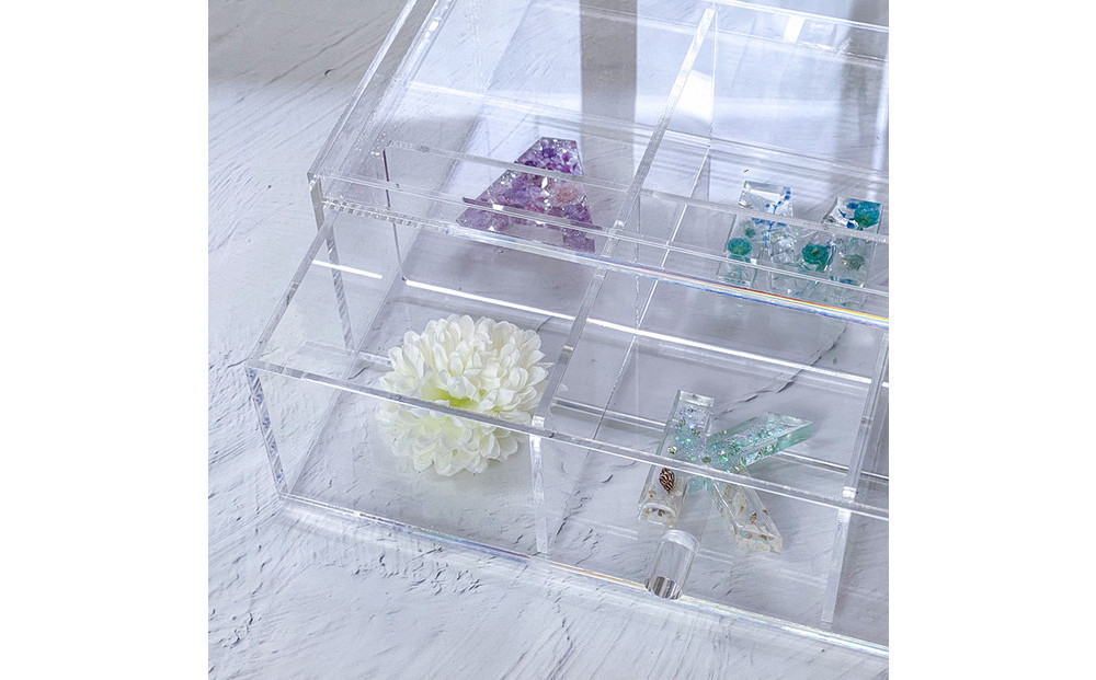 卓上アクリル引き出し 1台 川崎市自社工場一貫生産品