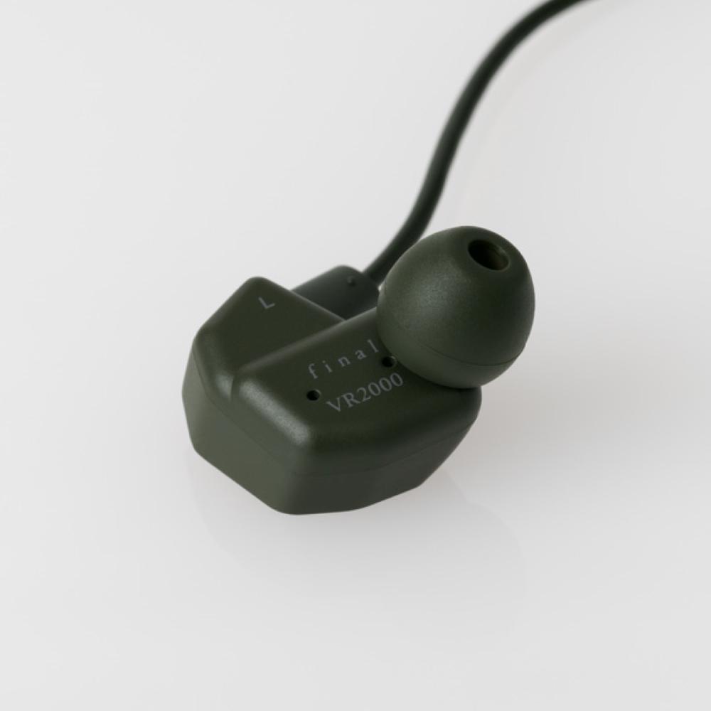 マイク付きゲーミング有線イヤホン final VR2000 for Gaming ゲーム/VR/バイノーラル/ASMR / 360オーディオ推奨