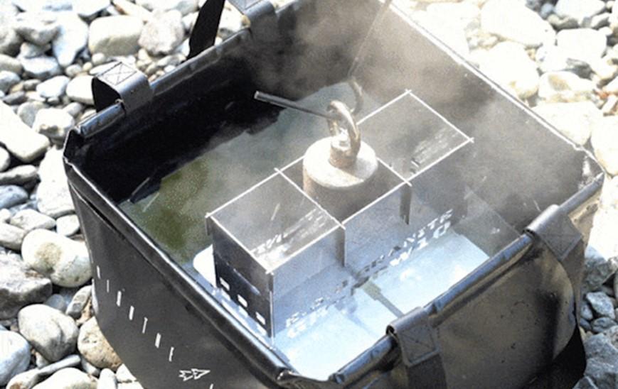 アウトドアの新定番！ E.C.O GRANITE ポータブル足湯装置　GR-New10