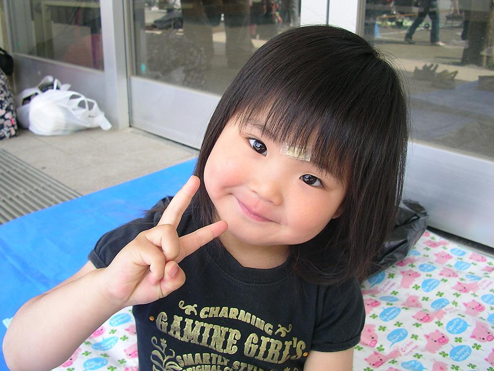 オリジナルスタンプ　お子さんスタンプ 2個セット(L・SS)