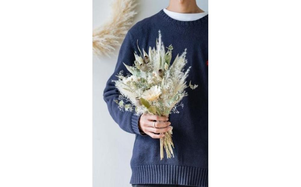 ドライフラワーブーケ グリーン