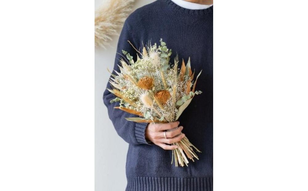 ドライフラワーブーケ イエロー