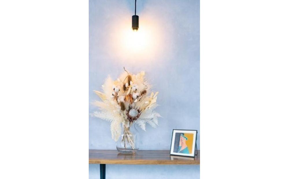 【花瓶アレンジ】ドライフラワーブーケ ベージュ Large