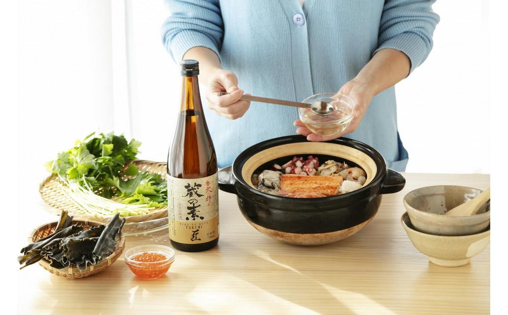 大和川酒造店 純米料理酒 蔵の素 匠 720ml × 2本セット 発売元 株式会社片山