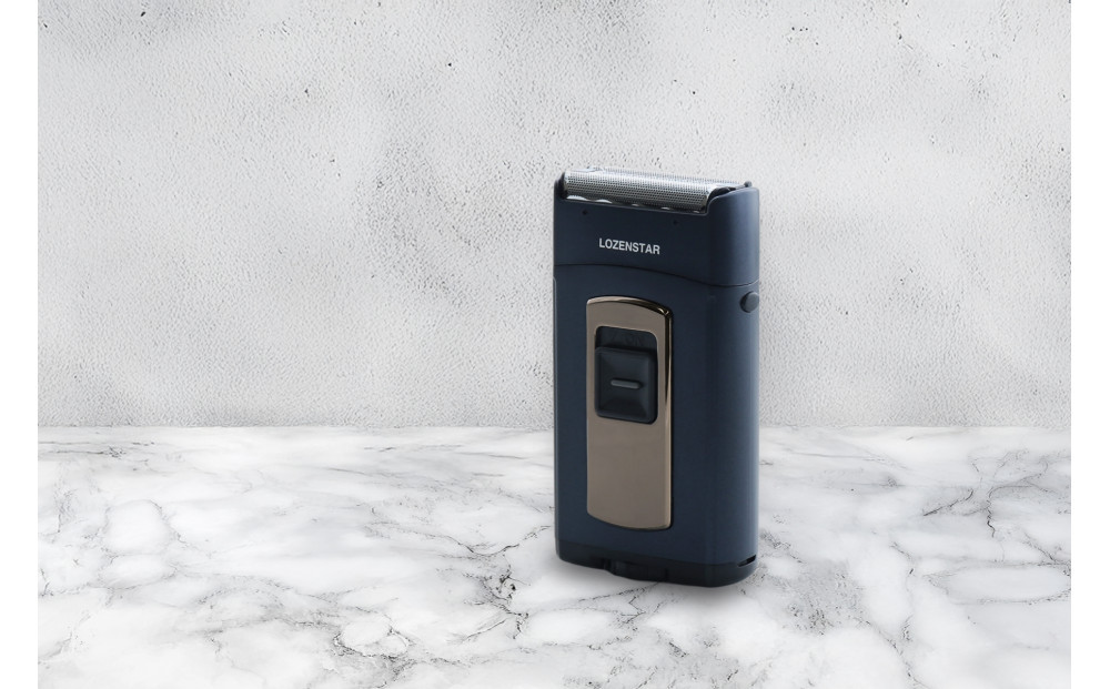 川崎市に本社工場を構える　理美容家電メーカー　ロゼンスターJPN　水洗いポケそり 3枚刃　S-627NV