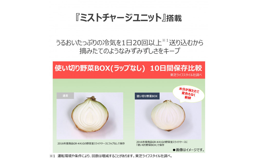 東芝 冷蔵庫用 使い切りBOX GR-FVB1 容量2.0L