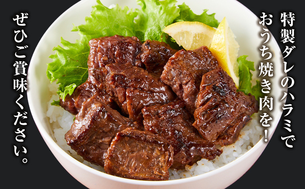 ＜訳あり＞牛ハラミ　特製たれ漬　1.2kg【5月発送】 【2026年５月発送】 1.2kg（300g×4パック）