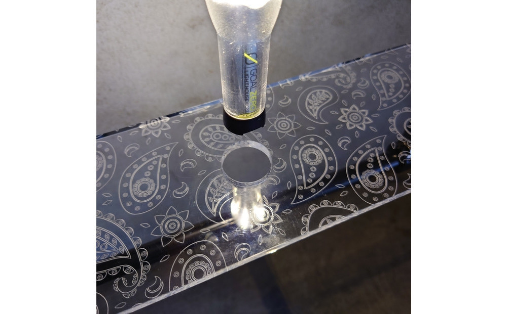 ゴールゼロ用シェード　ホールドギアラック　1個　アウトドア　川崎市自社工場一貫生産品【ペイズリー】