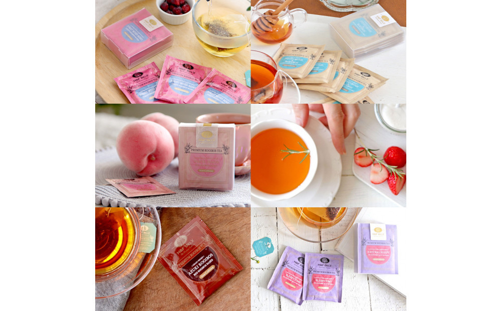 ノンカフェインティー 個包装ティーバッグ5包×6個セット