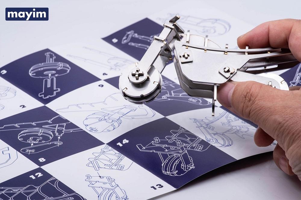 3Dメタルバイク　パズル　MP01