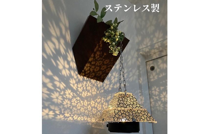 ものづくりの町、川崎で製造した日本の伝統文様ランタン