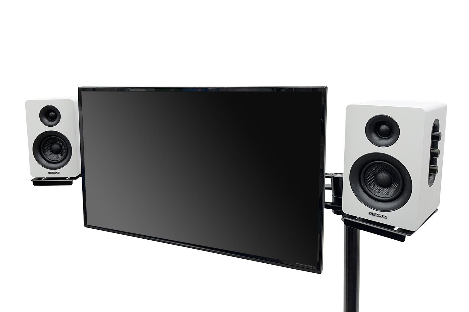 長尾製作所 モニターアーム対応スピーカースタンド VESA式