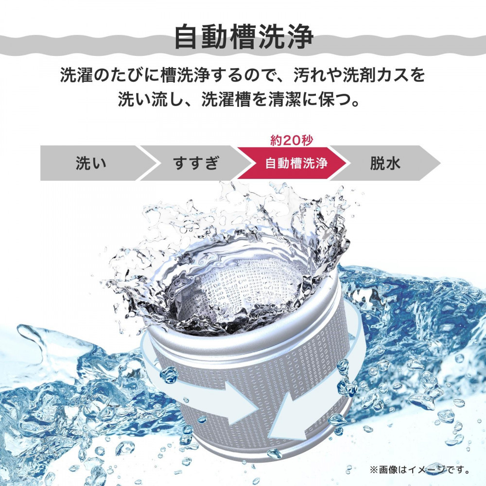 Hisense ハイセンス 洗剤自動投入 洗濯機【設置費込み】8kg 大容量 家族用 2-4人用 低騒音 最短15分洗濯 スマホ操作 リモート洗濯 自動槽洗浄 シャワー水流 激流洗浄 予約機能 インバーター 省エネ ホワイト/ゴールド HW-DG80XH 人気 おすすめ 家電 送料無料 
