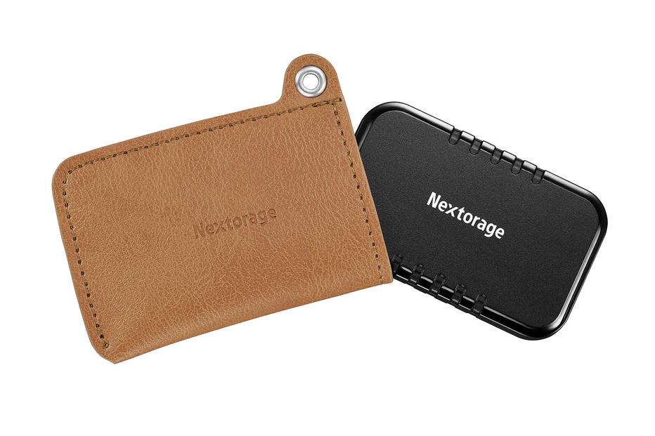 PUレザーポーチ付き ポータブルSSD　2TB