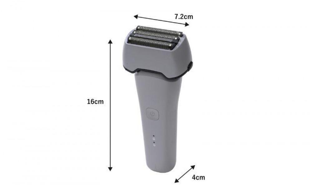 川崎市に本社工場を構える 理美容家電メーカー USB充電式 ４枚刃シェーバー HSY-04-W