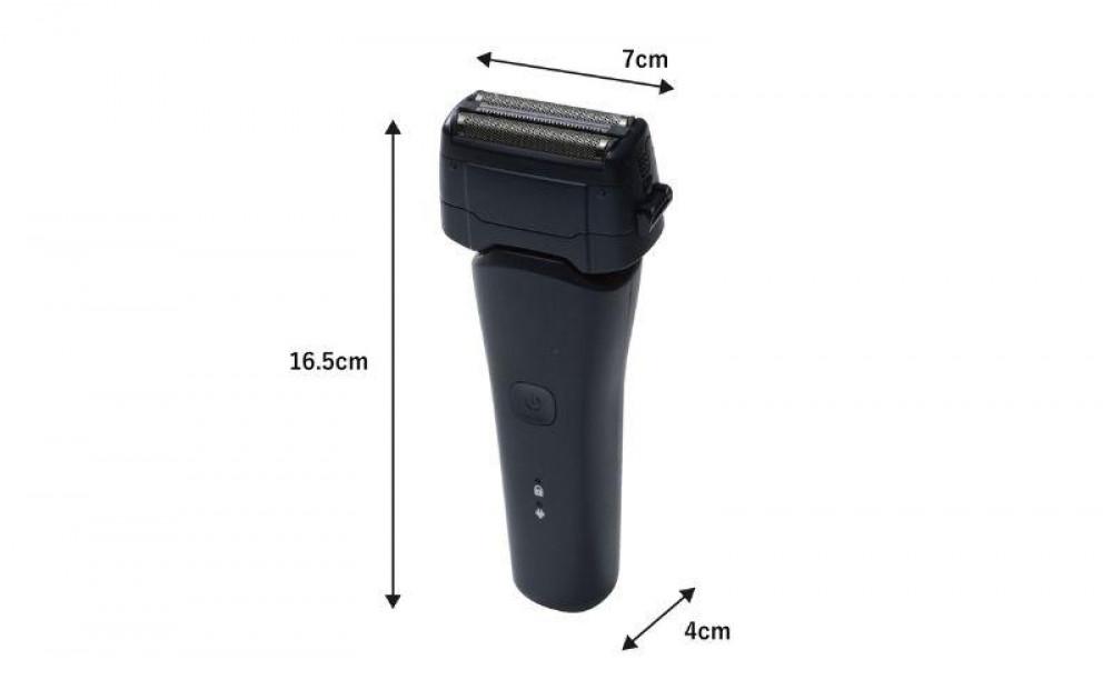 川崎市に本社工場を構える 理美容家電メーカー USB充電式 3枚刃シェーバー HSY-03-B