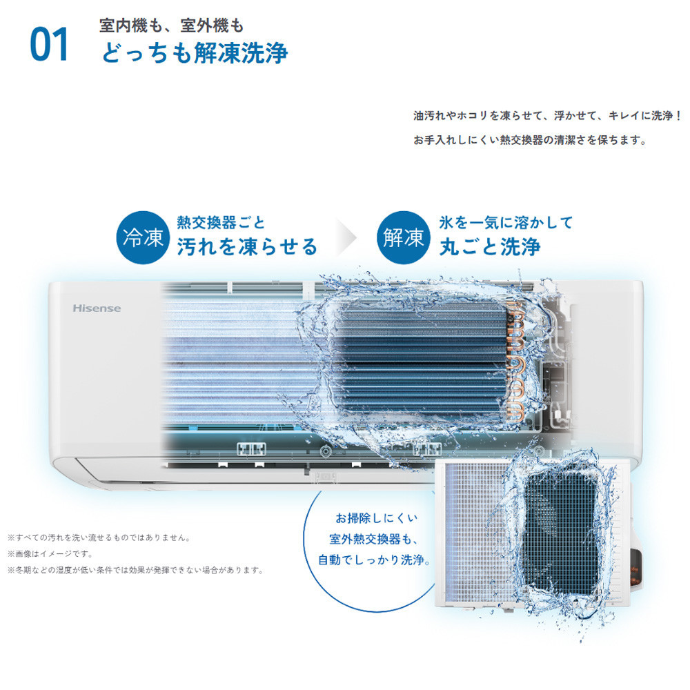 Hisense【エアコン標準取付工事込み】 ルームエアコン Sシリーズ Wi-Fi対応 ブラックモデル【6畳用】HA-S22H-B 【 エアコン Wi-Fiモデル 暖房 冷房 生活家電 人気 おすすめ 送料無料】