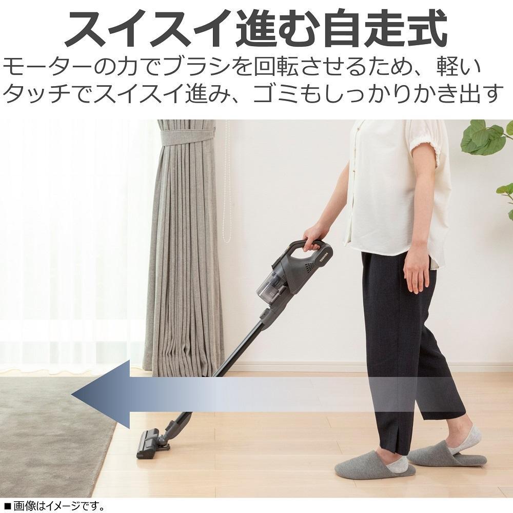 東芝 掃除機 コードレス 標準質量1.2Kg VC-CLS13(K)