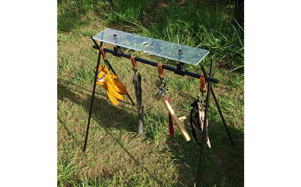 ゴールゼロ用シェード　ホールドギアラック　1個　アウトドア　川崎市自社工場一貫生産品【ペイズリー】