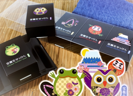 東京大学と富士通研究所の共同開発による新素材「チタンアパタイト」配合の次世代石鹸　宝養生せっけん