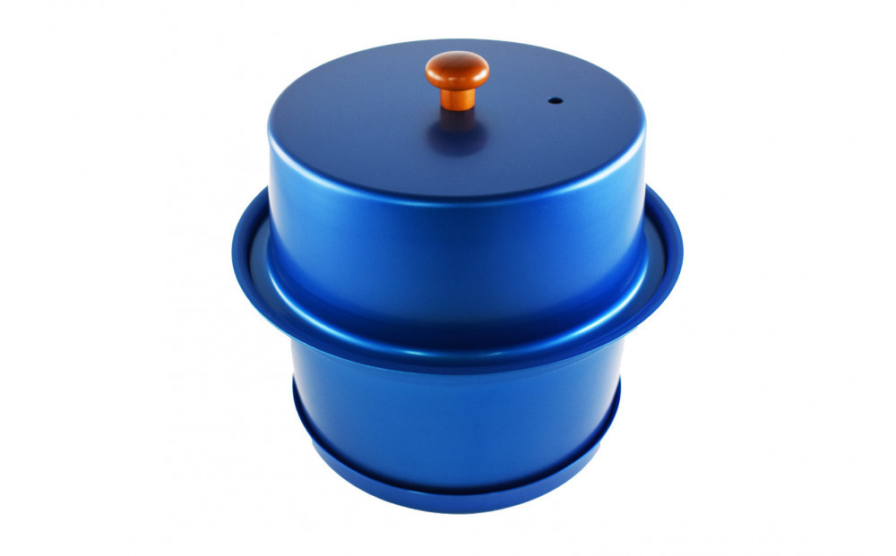 【ノルディクブルー】様々な熱源に対応可能なコンパクトアルミスモーカー