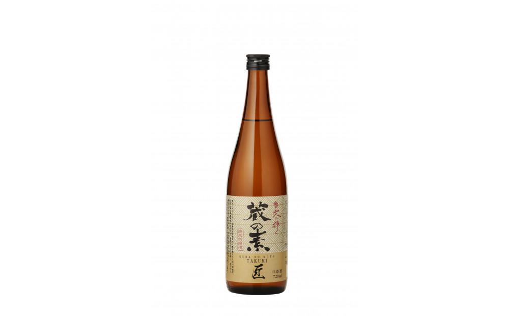 大和川酒造店 純米料理酒 蔵の素 匠 720ml × 2本セット 発売元 株式会社片山