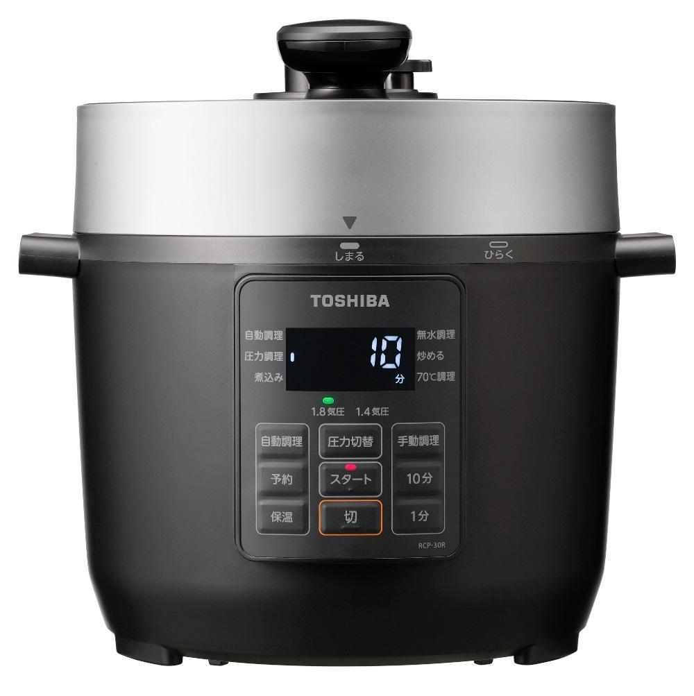 東芝 電気圧力鍋 RCP-30R(K)