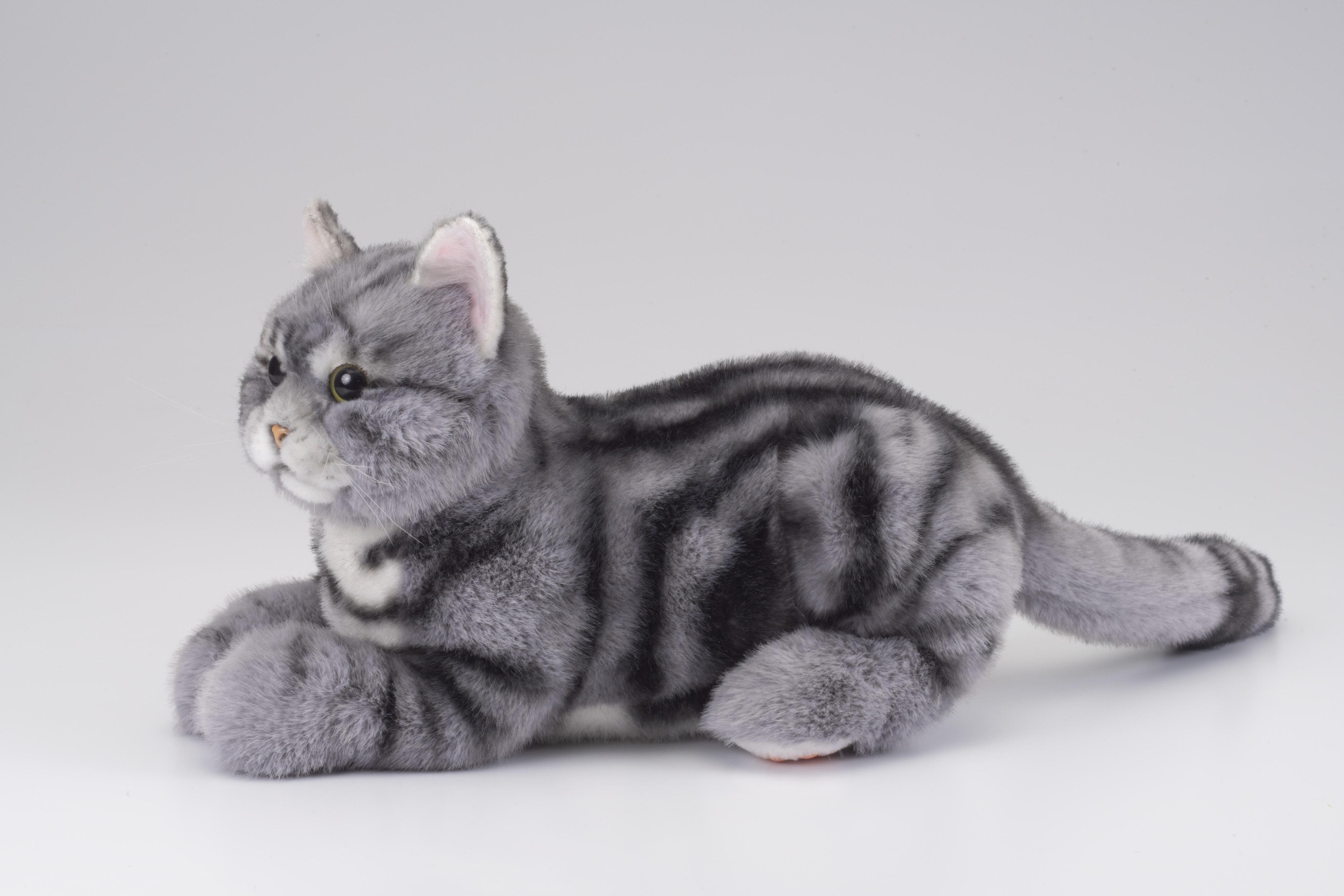 川崎市のロボットメーカーが作る、シニア向けペットの代理ロボット！なでなでねこちゃんEXシリーズ　（アメショー）