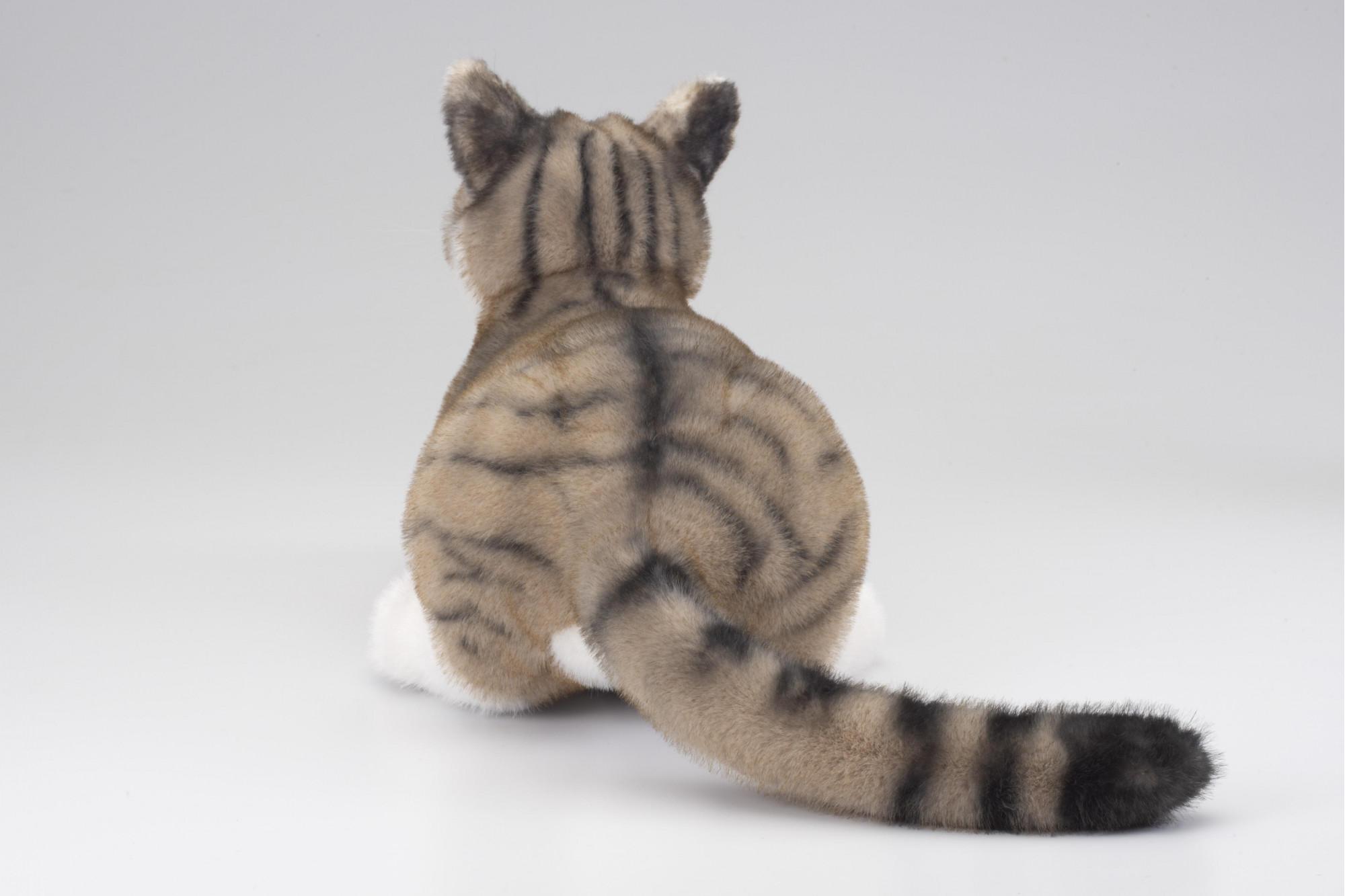 川崎市のロボットメーカーが作る、シニア向けペットの代理ロボット！なでなでねこちゃんEXシリーズ（キジトラ）