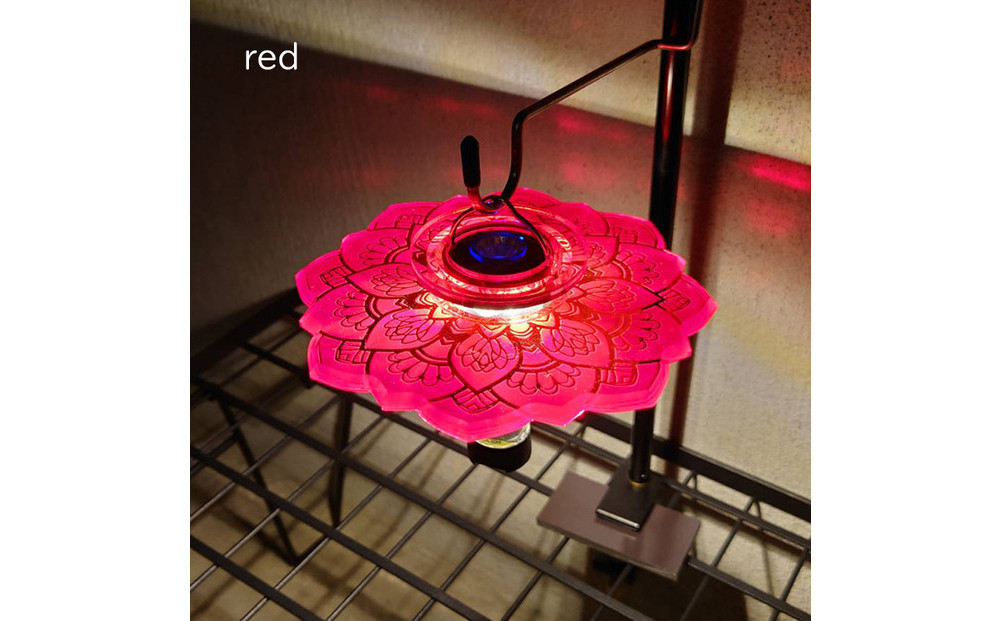 ゴールゼロ用シェード　REN　蓮　マット　1個　アウトドア・インテリアに　川崎市自社工場一貫生産品【red】