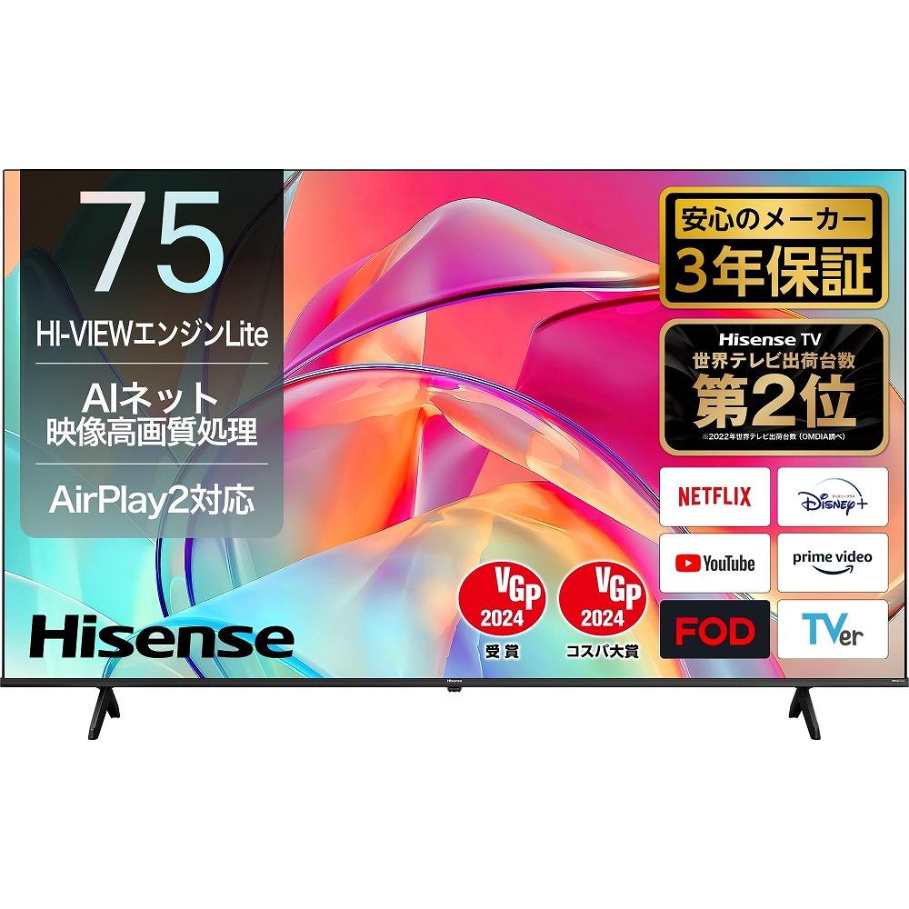 75インチ 4K液晶スマートTV 75E6K