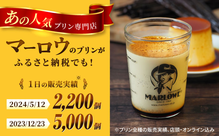 【全12回定期便】葉山ビーカープリン　北海道 フレッシュクリームプリン（180g）×5個 セット【マーロウ】 [AKAF064]