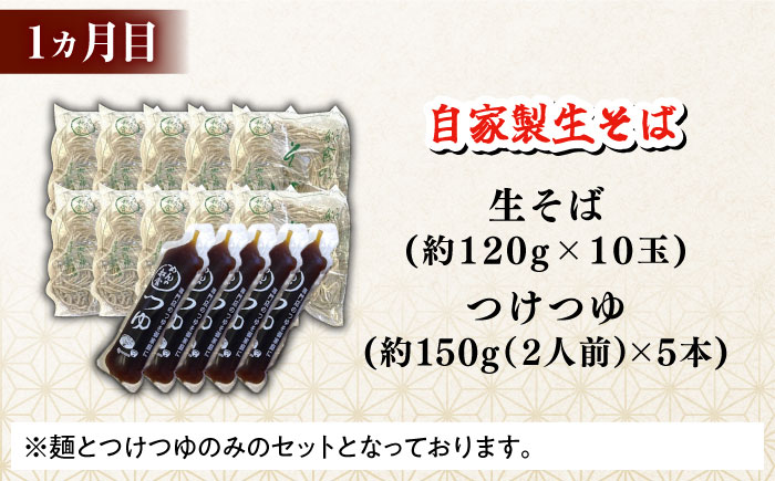 【全3回定期便】毎月変わる自家製麺　そば　うどん　ラーメン【有限会社 船食製麺】 [AKAL022]