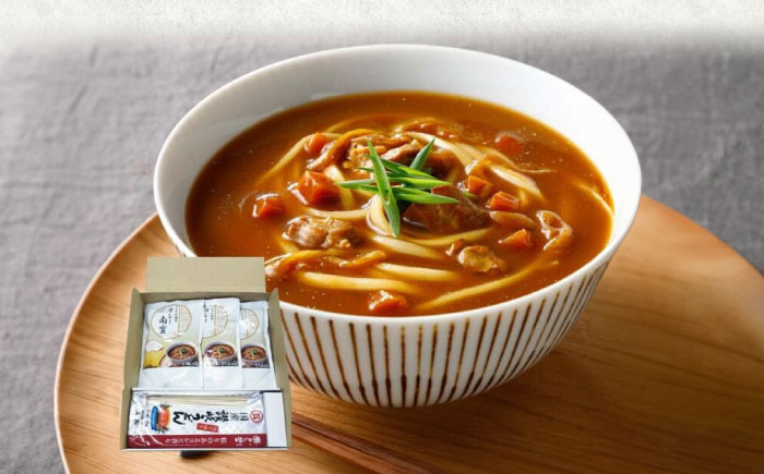 よこすか海軍カレー 食べ比べセット カレー南蛮280g×3+讃岐うどん300g×1　４セット【株式会社調味商事】