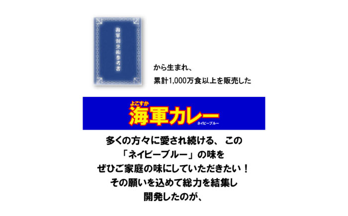 よこすか海軍カレー ネイビーブルーカレーフレーク 125g×53袋【横須賀商工会議所 おもてなしギフト事務局（株式会社調味商事）】 [AKAQ014]