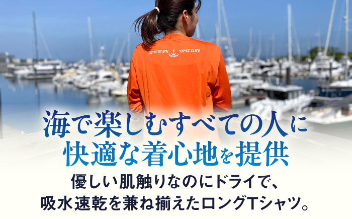 ｍistral×シティマリーナヴェラシス コラボロングTシャツ【株式会社ユニマットプレシャス】 [AKBZ001] ネイビーS
