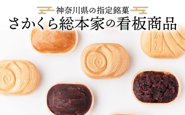 もなか 角なしさざゑ最中 18個 （つぶ餡 こし餡 柚子餡）【有限会社さかくら総本家】 [AKEI001]