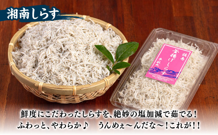 【全12回定期便】 海の幸セット（沖漬け×1・ふりかけ×1・湘南しらす×3）【平敏丸】 [AKEZ020]