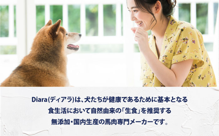 【全12回定期便】 【犬猫用・ペット用】馬肉パーフェクトプラス　800g×2袋(80g×20本)　ペットフード　馬肉ペットフード　【ディアラ】 [AKGU010]