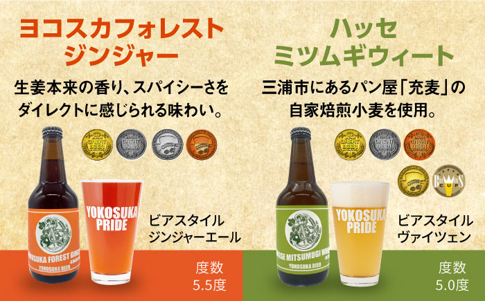 【全3回定期便】横須賀ビール 飲み比べ18本セット （330ml瓶×計54本） ビール クラフトビール【有限会社たのし屋本舗】 [AKAE039]