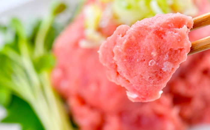 天然 まぐろ ねぎとろ 約500g（約250g×2パック）【横須賀商工会議所 おもてなしギフト事務局（本まぐろ直売所 横須賀本店）】 [AKAK121]