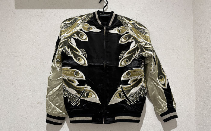 北斎鳳凰スカジャン【有限会社エムシーハウス】 [AKAP001] Sサイズ