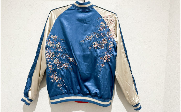 横須賀一番リバーシブルスカジャン　サイズはS・M・L・XL・XXL【有限会社 エムシーハウス】 [AKAP008] Sサイズ