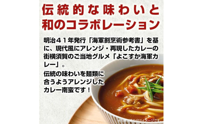 よこすか海軍カレー南蛮280g×3 讃岐うどん300g×1 南蛮ギフトセット【横須賀商工会議所 おもてなしギフト事務局（株式会社調味商事）】  [AKAQ004]