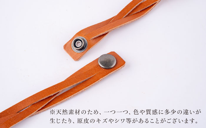 【選べるサイズ】牛革製 三つ編みブレスレット ＭサイズorＬサイズ【M.シダータのアトリエ】[AKAV012] Mサイズ