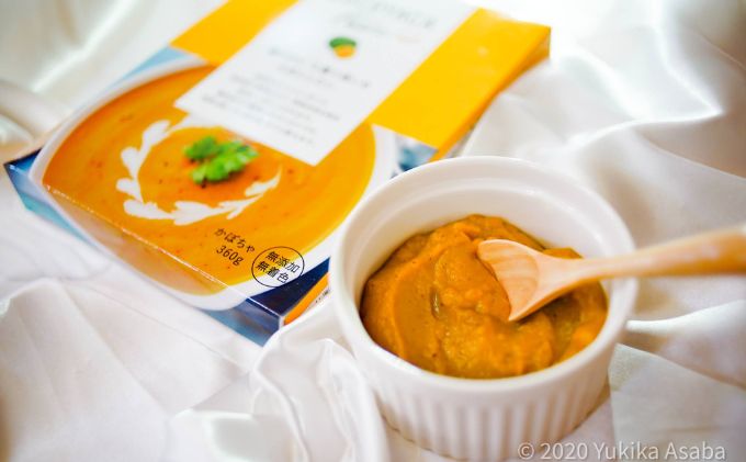 SUCOYACA Puree カボチャ 1箱360グラム（180グラム×2パック）の2箱セット【一般社団法人KAKEHASHI】 [AKBI004]