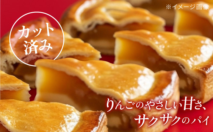 【年内発送の受付は12月23日まで！】りんごいっぱいアップルパイ 計8個（4個×2箱） 年内発送 【ファミール製菓株式会社】 [AKCI027]