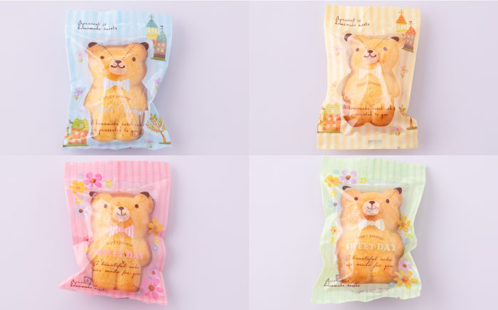 くまのマドレーヌ24個入り（レモン風味 詰め合わせ） 【パティスリーハダ】 [AKAM012]