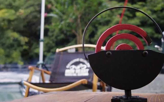 蚊取り線香ホルダー（オーダーネームプレート付）【ANAテック株式会社】 [AKBD003]