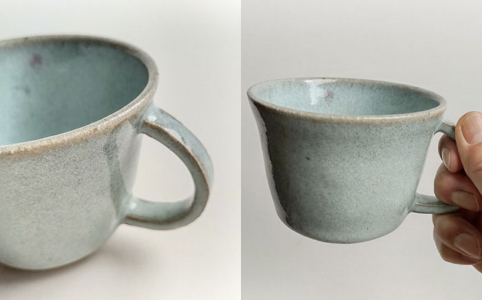 松灰釉マグカップ200 約200ml　陶器　うつわ　お皿【うつわの行方】 [AKGG002]